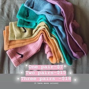 Dyed Nike socks